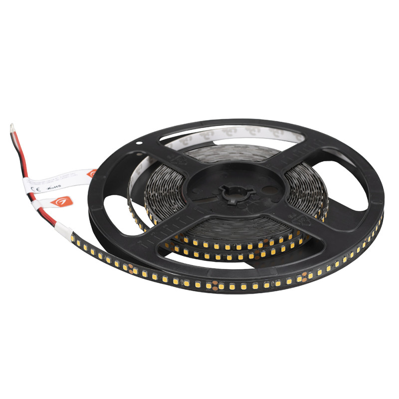Лента RT-A160-BLACK-8mm 24V Warm3000 (12 W/m, IP20, 2835, 5m) (Arlight, высок.эфф.150 лм/Вт) 029426(2). Цена указана за 5 метров. Продается кратно 5 метрам.