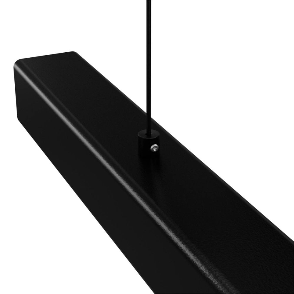 Светильник подвесной 100*10-190 см, 1*LED*35W, 3000-6000K, Lightera Baffin LE112L-100B WIFI, Черный