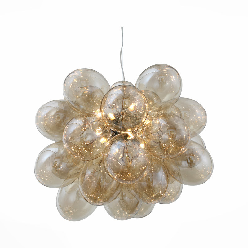 Люстра подвесная 60 см, 60W, 4000K ST LUCE SOSPIRO SL432.203.12 Хром