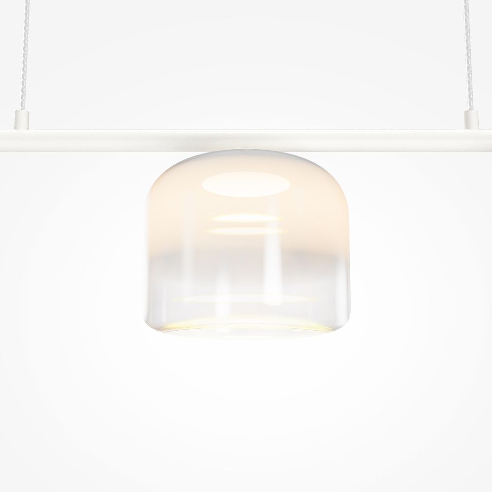 Подвесной светильник Maytoni MOD286PL-L12W3K 80*18*60-220 см, *LED*14W, 3000K, Maytoni Spirito MOD286PL-L12W3K, Белый