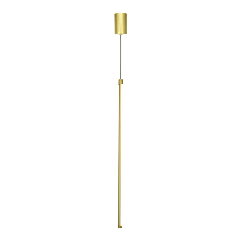 Подвесной светильник 1,6*1,6*160 см, LED, 14W, 4000К, Indigo LINEA V000128L золотой, 14024/B/1P Brass
