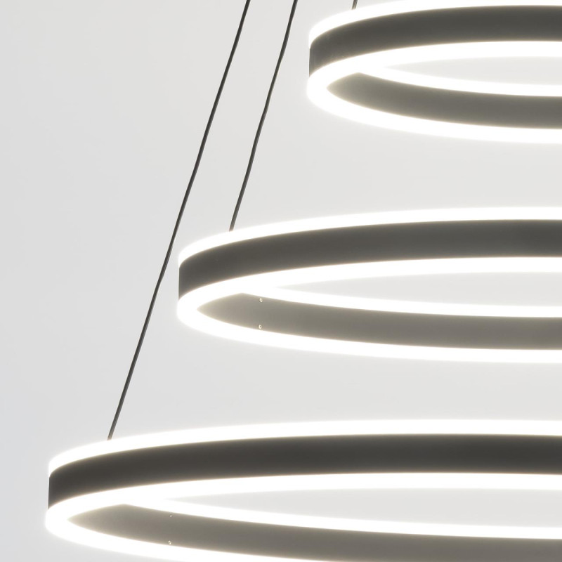Люстра 80*120 см LED*195 W, 3000 / 5500 К Citilux Дуэт Черный CL719681