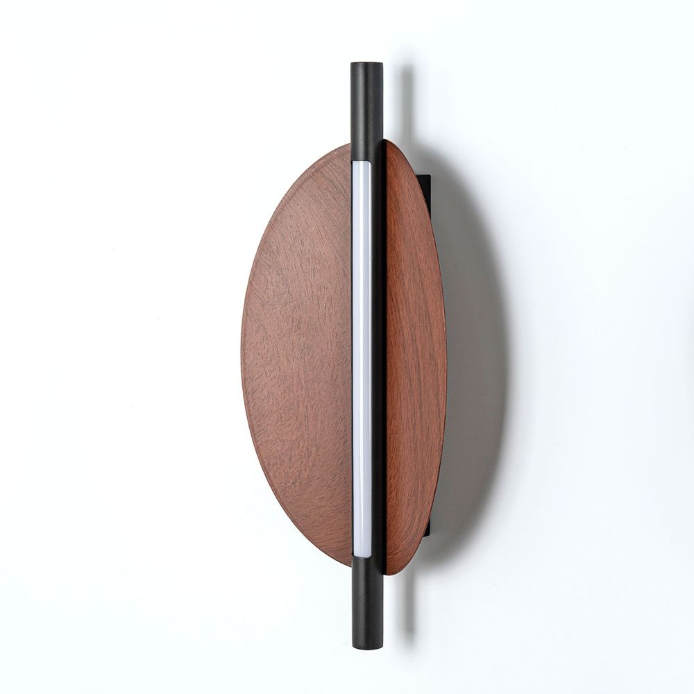 Настенный светильник 40 см, 8W, 4200K, MODESTYLE MS.1221.410, черный