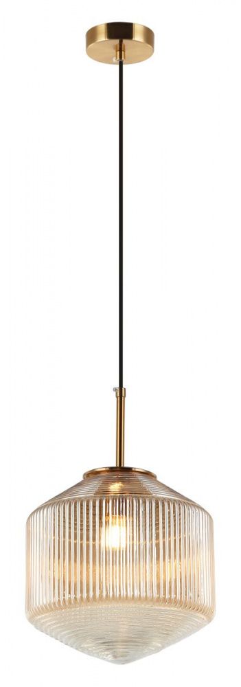 Светильник подвесной Stilfort 2096/03/01P, диаметр 25 см, бронза