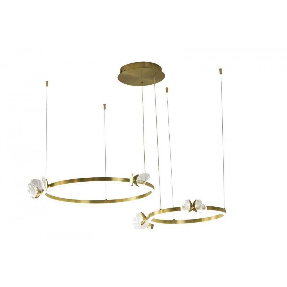 Светильник подвесной MARIPOSA SPD400+600 POLISHED GOLD, золото