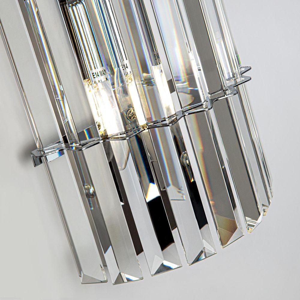 Бра 18*12*40 см, Е14 2x40W, Хром MODELUX ML.508.02 CR