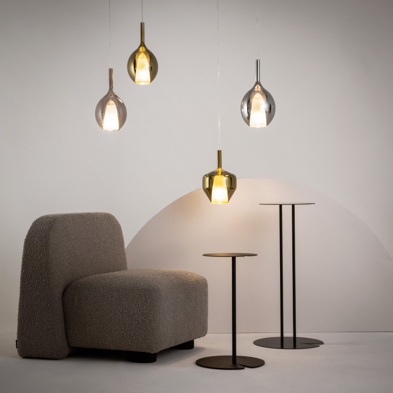 Подвесной светильник 20*20*334 см, 1*E27, 60W, Maytoni Duality MOD271PL-01B4 черный