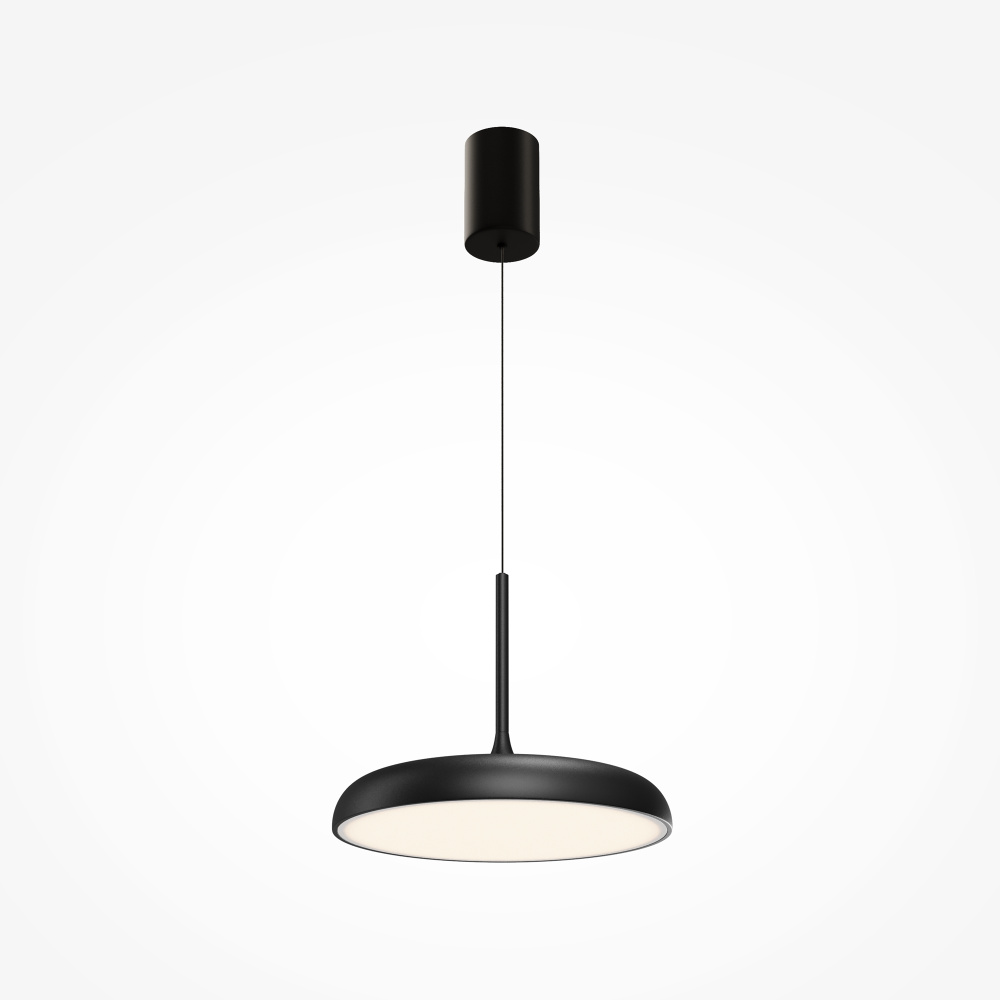 Подвесной светильник 40*48-200 см, *LED*39W, 3000K, Maytoni Gerhard MOD189PL-L39B3K, Черный