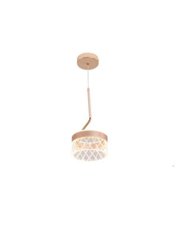 Подвесной светильник 15*33 см, 1*LED*12W 4000K Arte Lamp Mosaic A2094SP-1GO золото