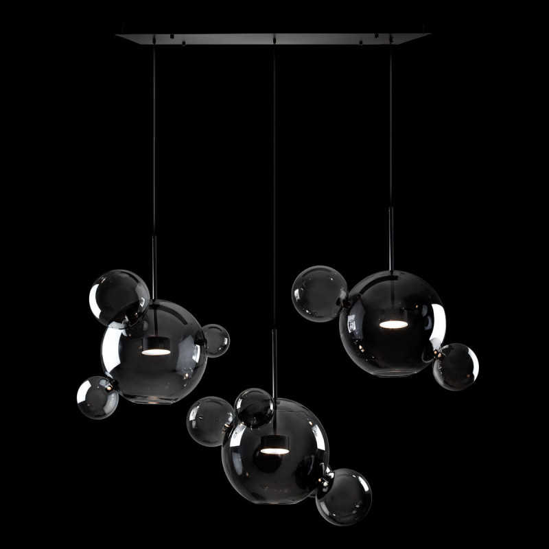 Светильник подвесной LOFT IT LED Bolle 2029-S3, черный