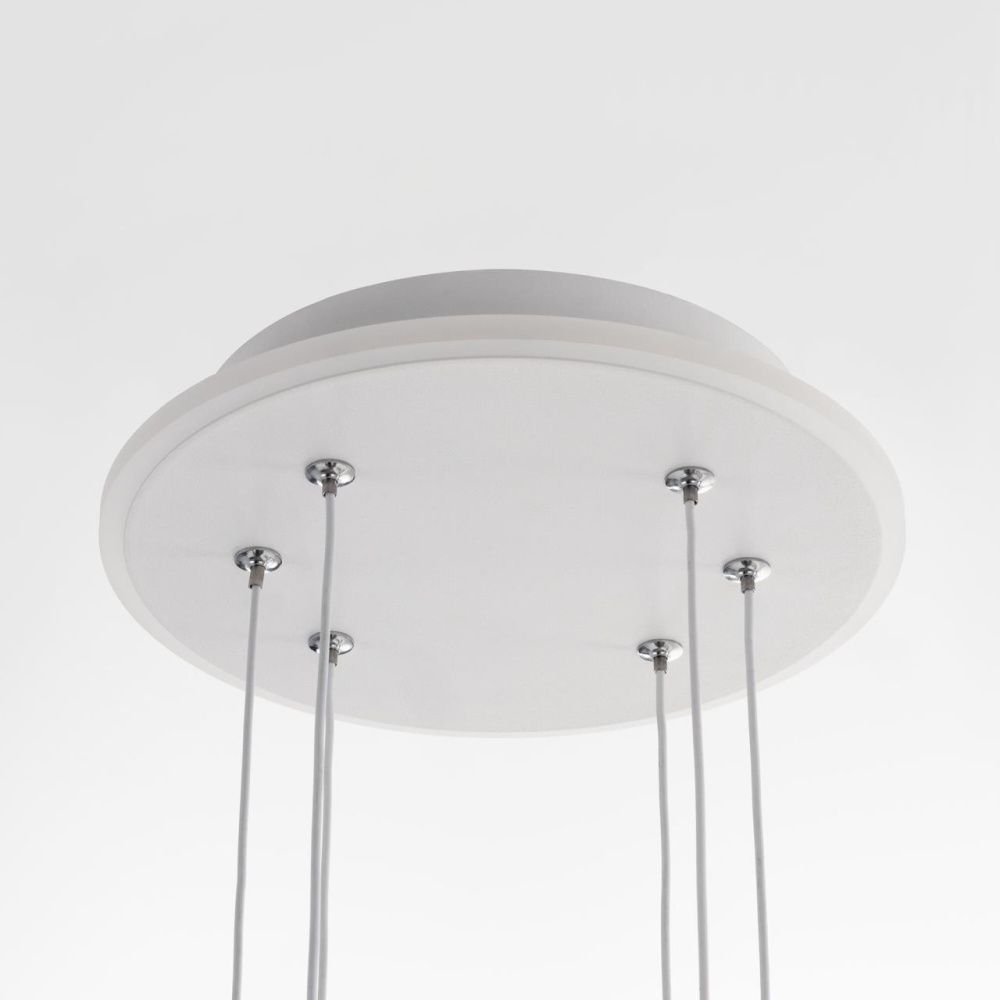 Люстра подвесная с пультом 120*13/120 см, LED 110W 3000-5500K Citilux Trent CL203730 белый