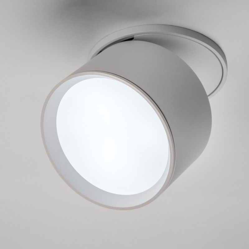 Спот *8*-4,8 см, *LED*9W, 3000/4000/6000K, Lightstar Acuto 215806, белый