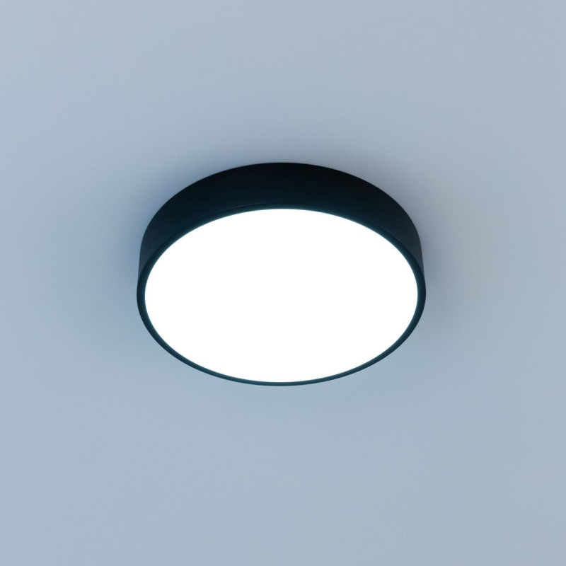 Светильник 30 см, 24W, 3000-5500K, Citilux Купер CL72424V1 RGB, черный