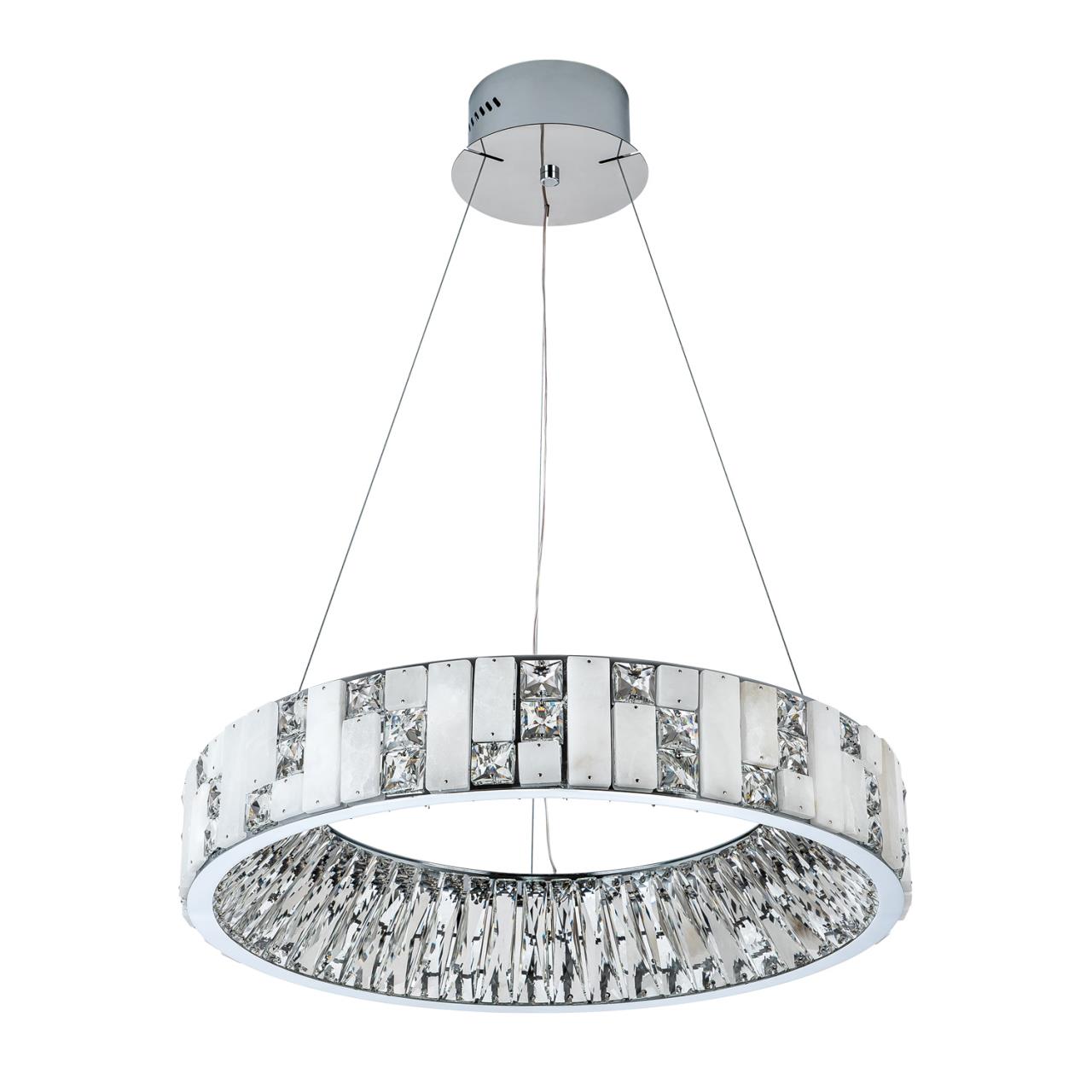 Подвесная люстра 60x50см, LED, 45Вт, 3000 / 5500K, Modelux ML.6988.600P CR Хром
