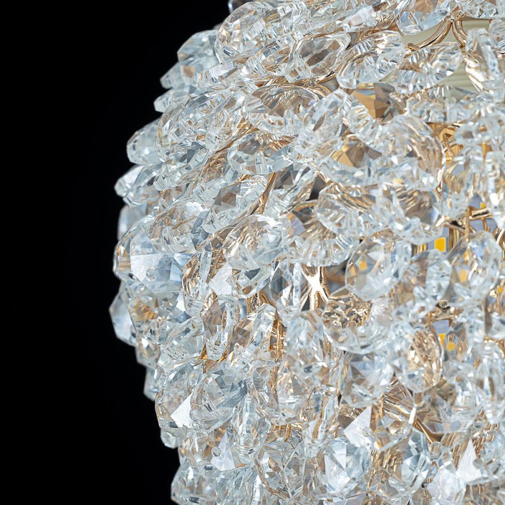 Подвесной светильник 15 см, Citilux Cloudy CL323012, золото