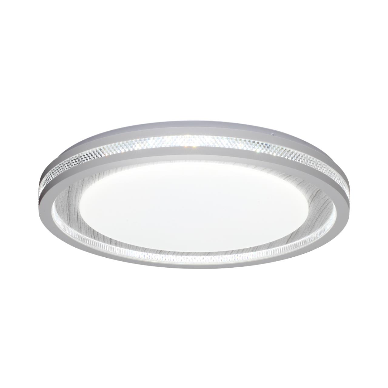 Светильник *48*6,3 см, LED 1*70W, 3000-6000 К, Sonex Mavi Wood 7681/EL, белый/светло-серый под дерево