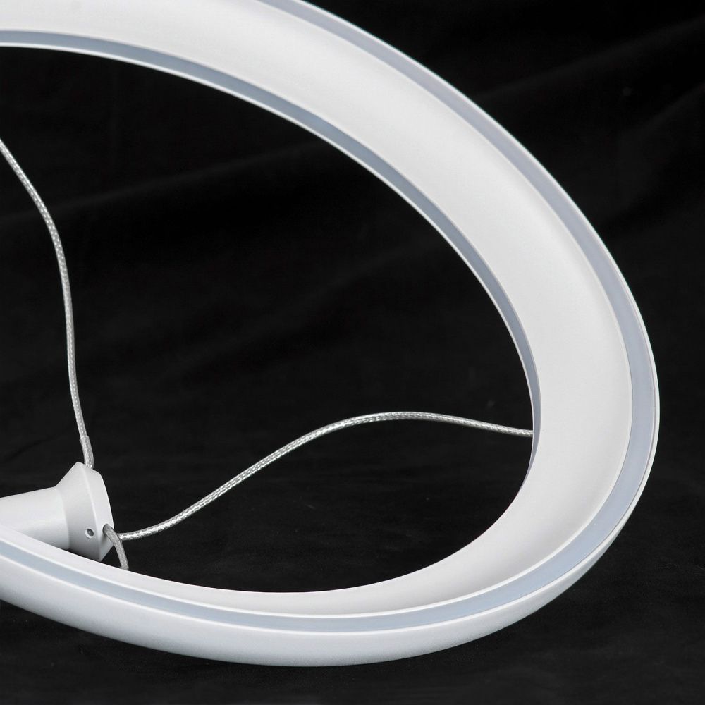 Люстра подвесная *40*35-150 см, 1*LED*24W, 4000K, Lussole Hardin LSP-7425, белый