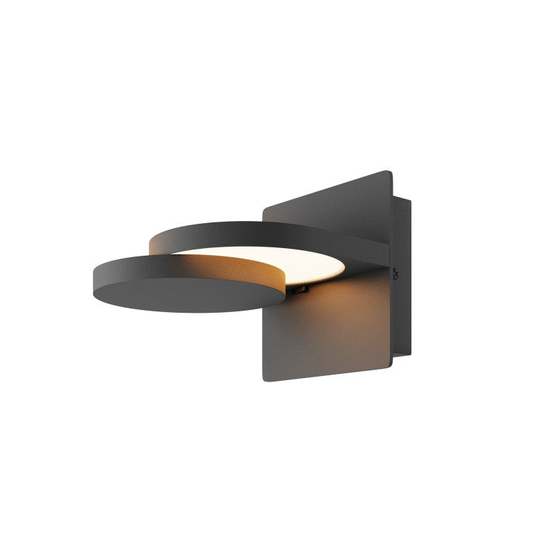 Бра 18,2*18*12 см, LED, 3000К, Maytoni Flap MOD354WL-L12B3K черный