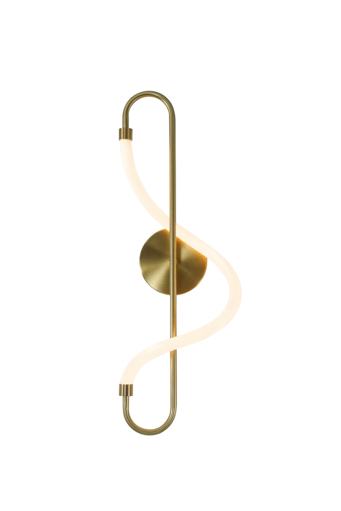 Бра 59 см, 10W, 3000K, Lightstar Corinto 637653, золото