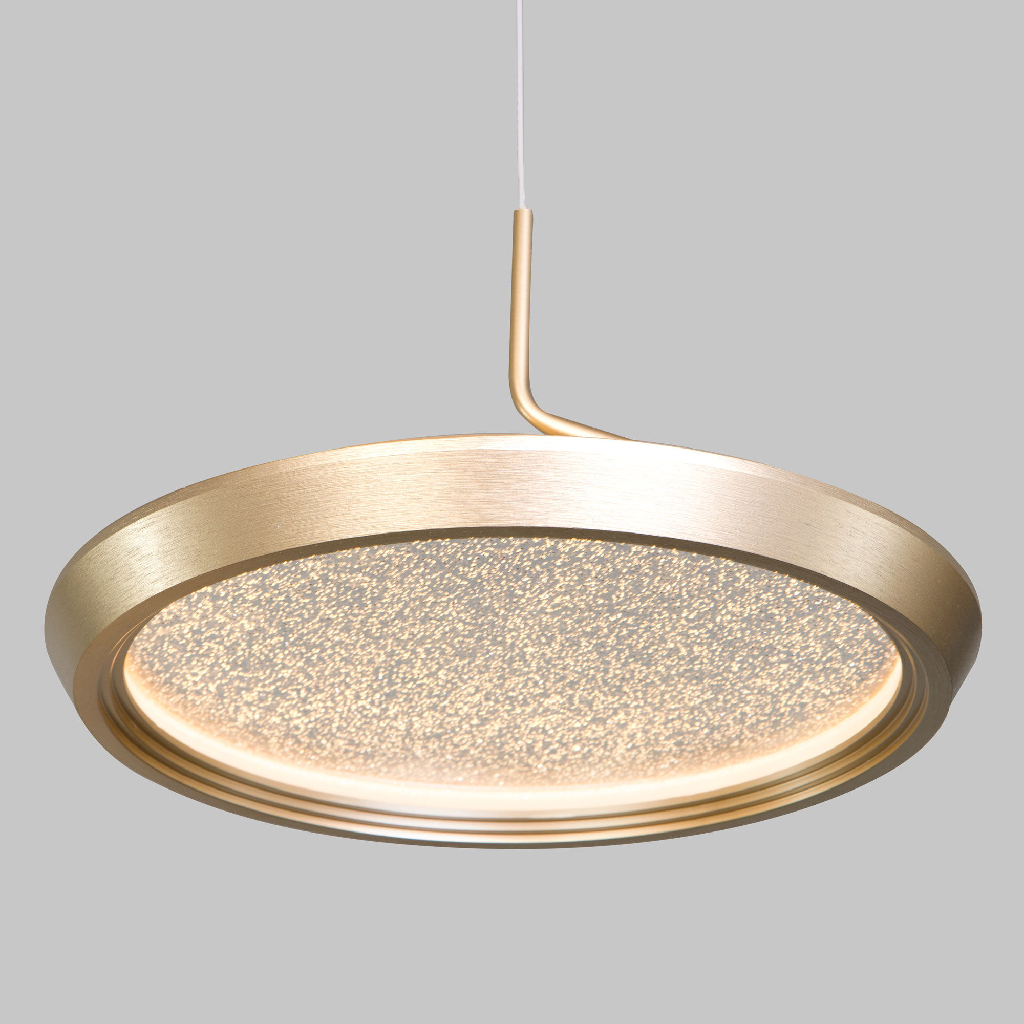 Подвесной светильник 65*65*200 см, LED*75W, 3000K, Eurosvet Crespella 90034/6, золото, a069295