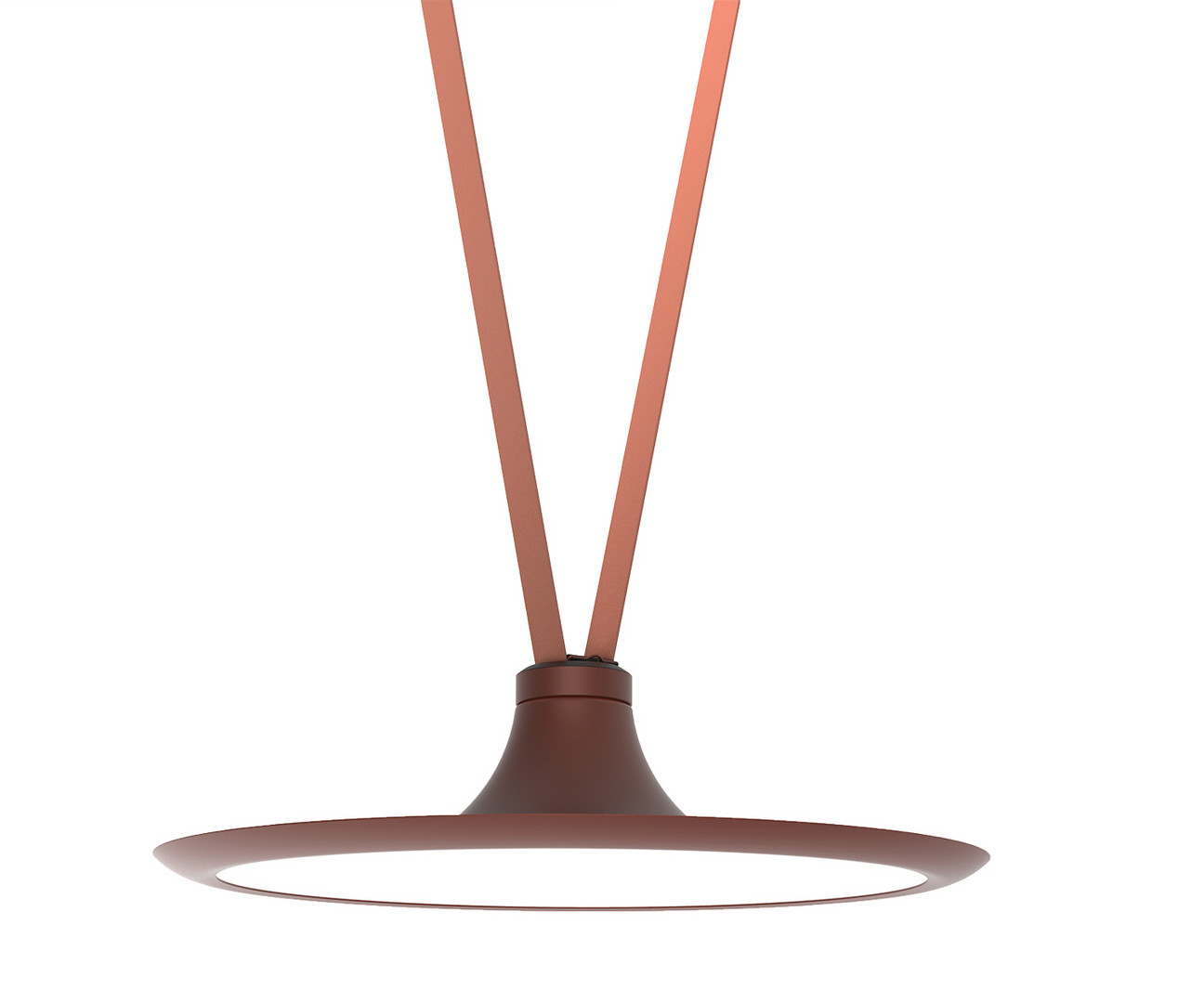 Светильник 40 см, 15W, 4000K, Kink Light 6429,06, терракотовый