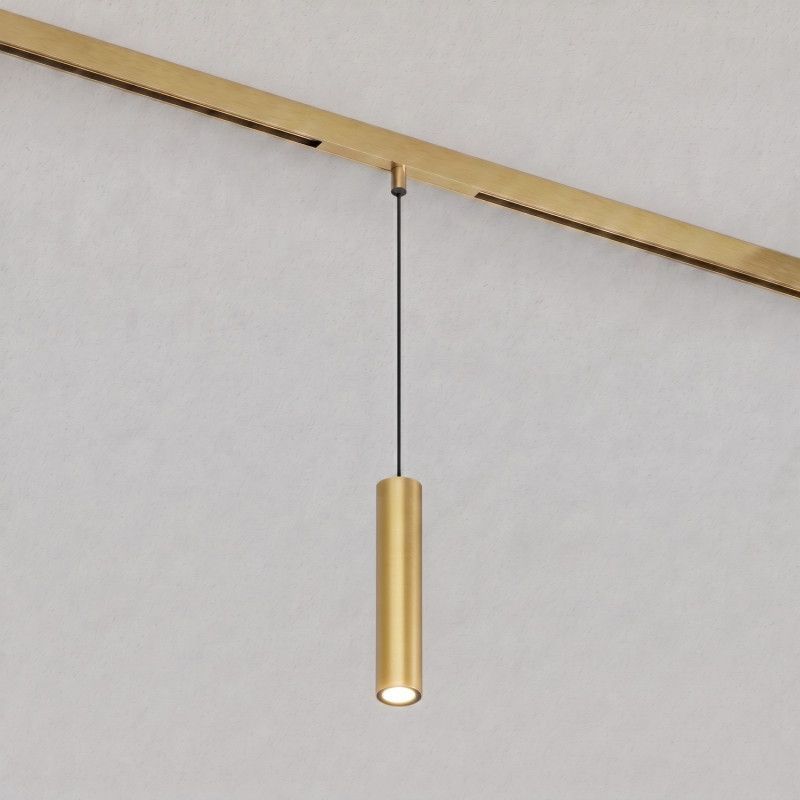 Светильник на шине *4*20 см, *LED*8W, 2700-6500K, Denkirs SHINE PRIME SPOT Zigbee | ШАЙН ПРАЙМ СПОТ Zigbee DK4944-SB, сатинированная латунь
