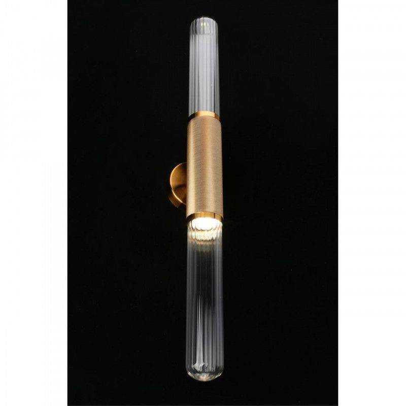 Бра 12*10*74 см, 2*GU10, 7W, Aployt Brynia APL.307.21.02, бронзовый