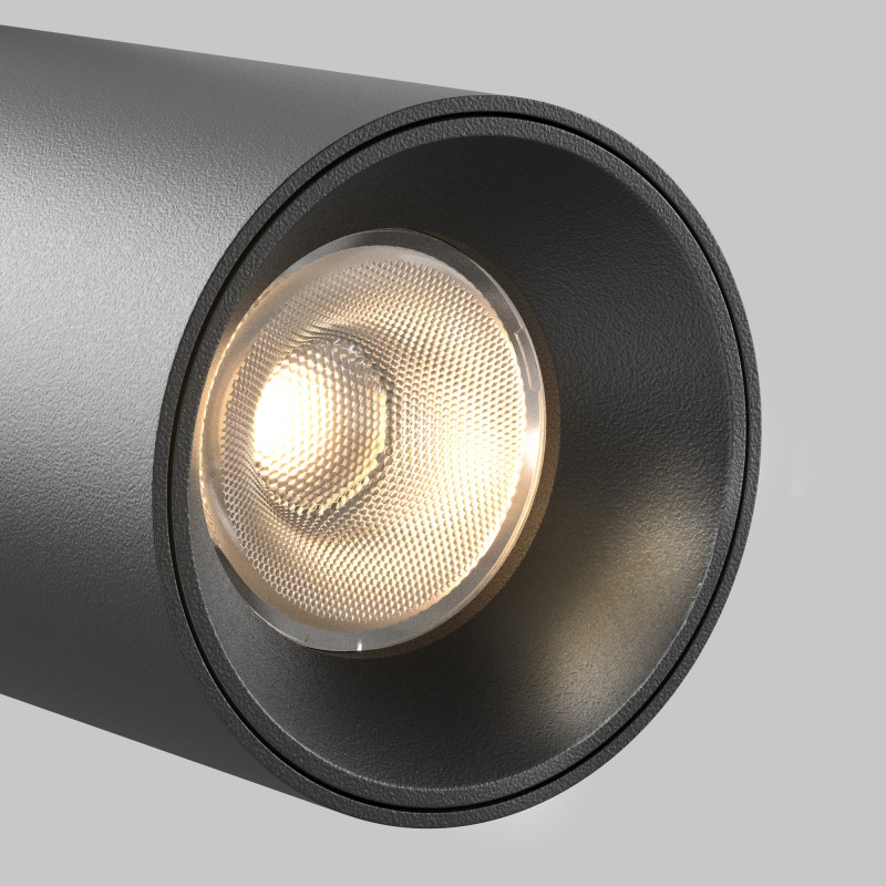 Трековый магнитный светильник 5 см, 10W, 3000K, Maytoni Focus Led TR163-1-10W3K-M-B, черный