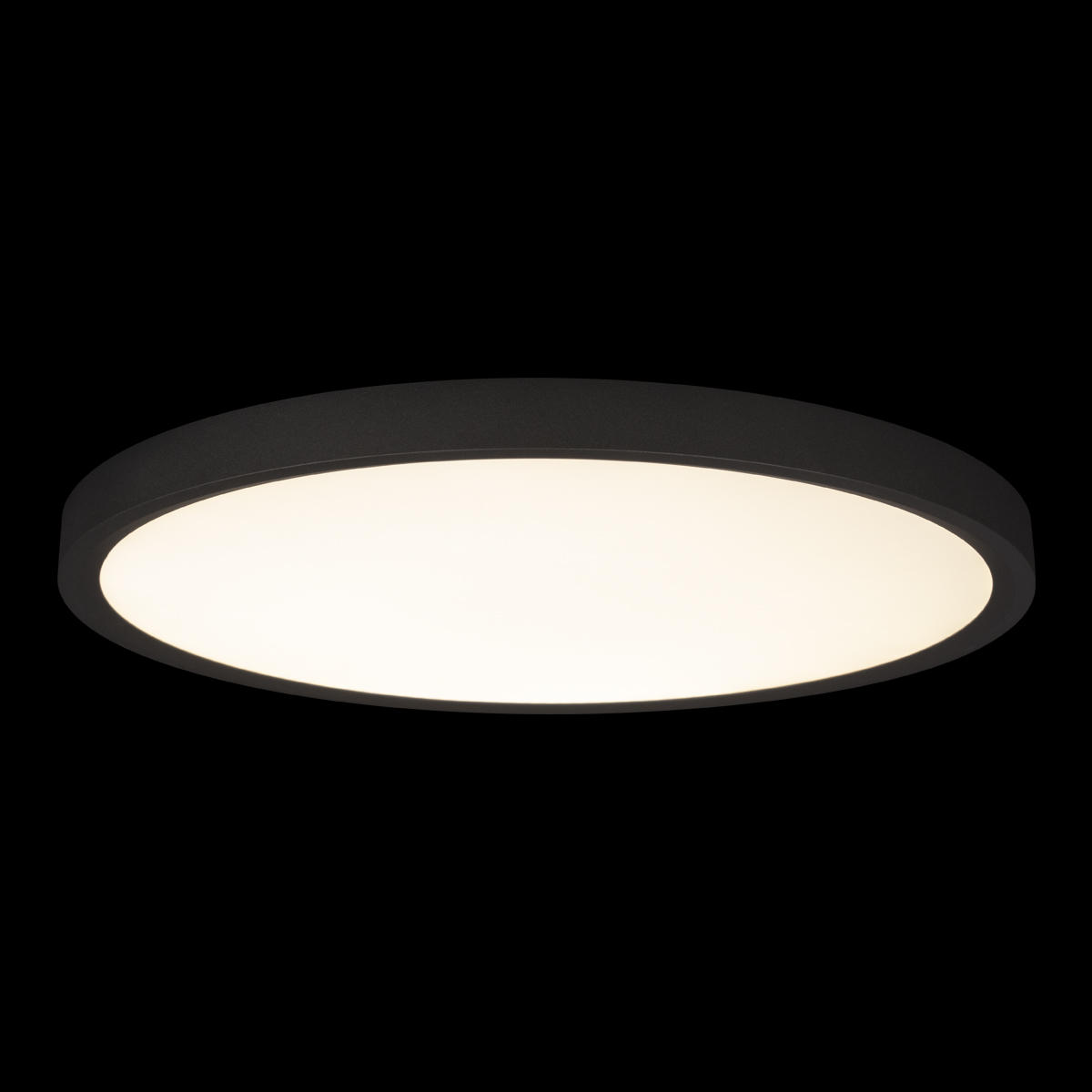 Потолочный светильник 50*3 см, 1*LED*40W 4000K черный LOFT IT Extraslim 10227/40 Black