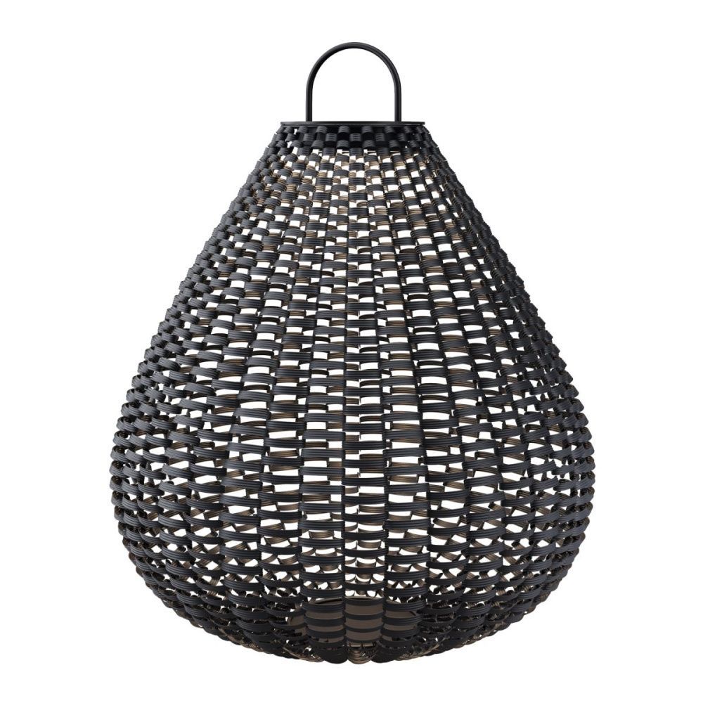 Ландшафтный светильник 58 см, 5W, 3000K, Maytoni Plet O530FL-L5B3K1, черный-ротанг