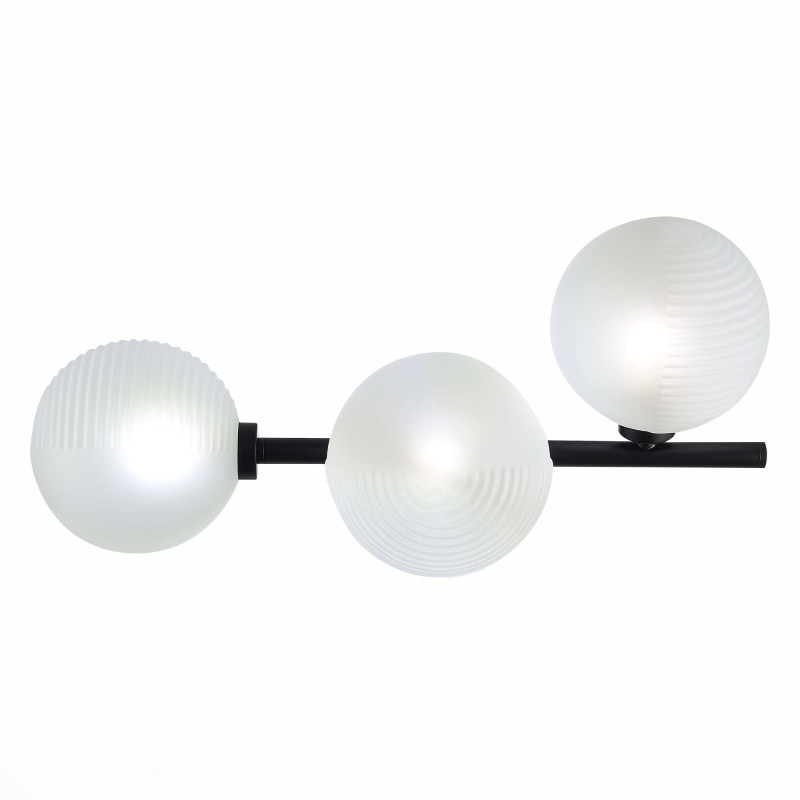 Бра 23*61 см, 3*G9 5W 4000K черный ST Luce Todo SL1184.411.03