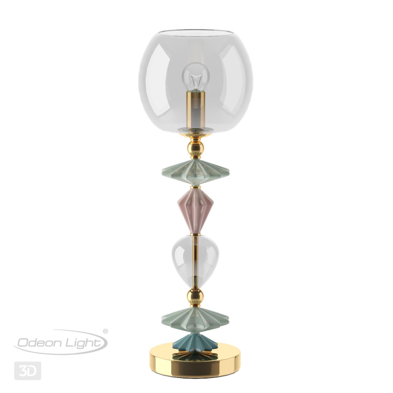 Настольная лампа Odeon Light Bizet 4855/1T Золото