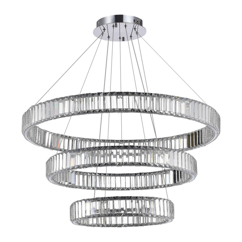 Люстра подвесная 82 см, 122W 4000K ST LUCE TIVOLI SL1622.103.03 Хром