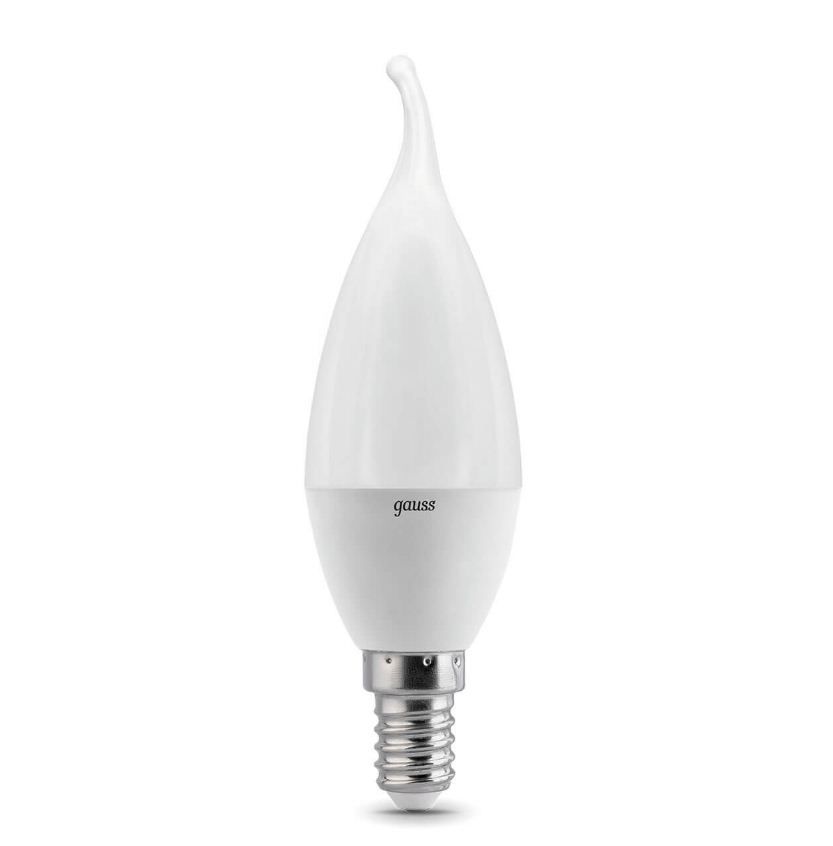 Лампа Gauss Свеча на ветру 6.5W 550lm 4100K E14 LED
