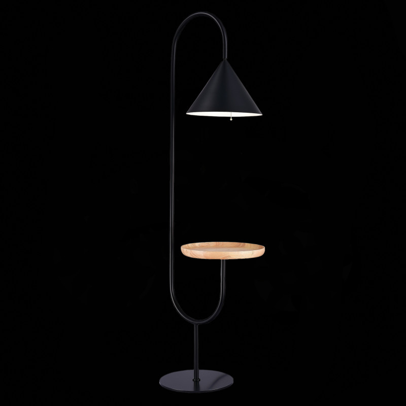 Торшер 43 см ST LUCE AMIRO SL1802.405.01 Черный