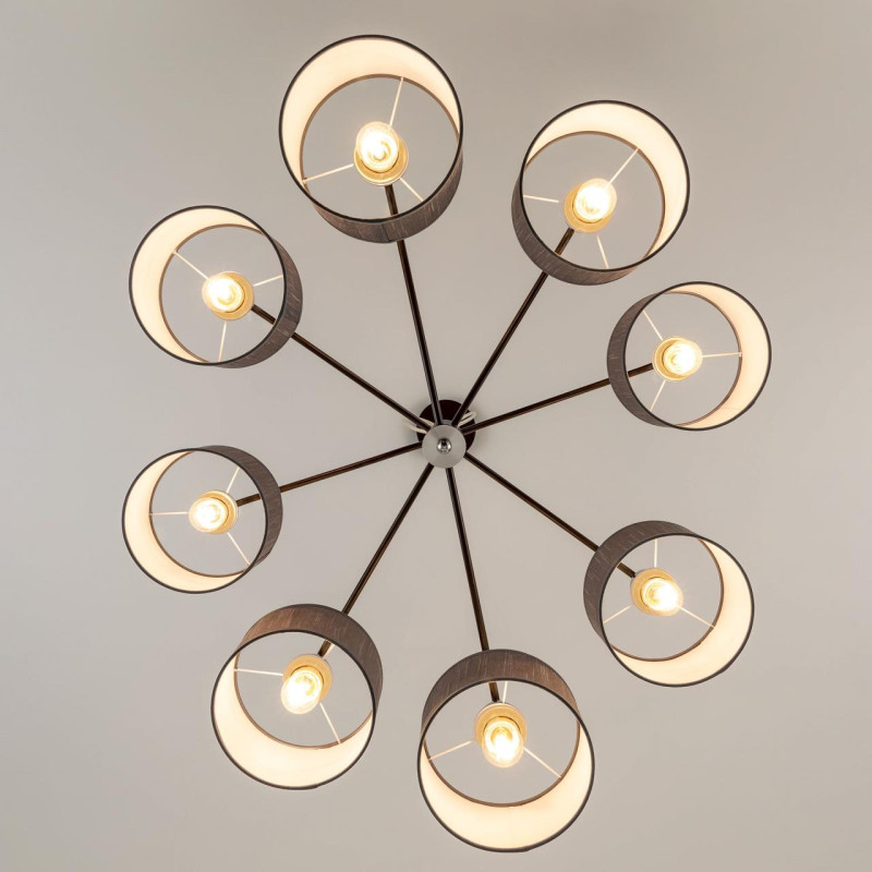 Люстра 82 см Citilux Форма CL428281 коричневый