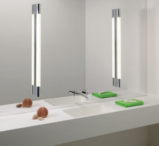 Светодиодный светильник для подсветки зеркал 90 см Astro 7620 Palermo 900, хром/белый