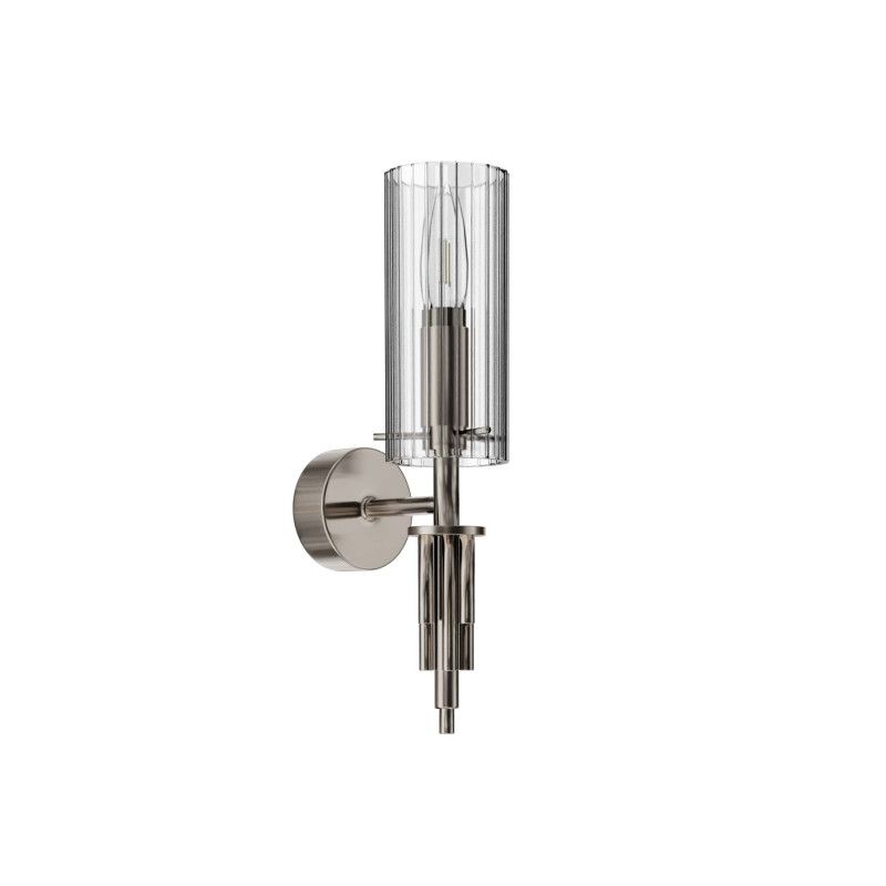Бра 14,5*8*33,5 см, 1*E14*40W, ST-Luce SANTORI SL2005.101.01, никель