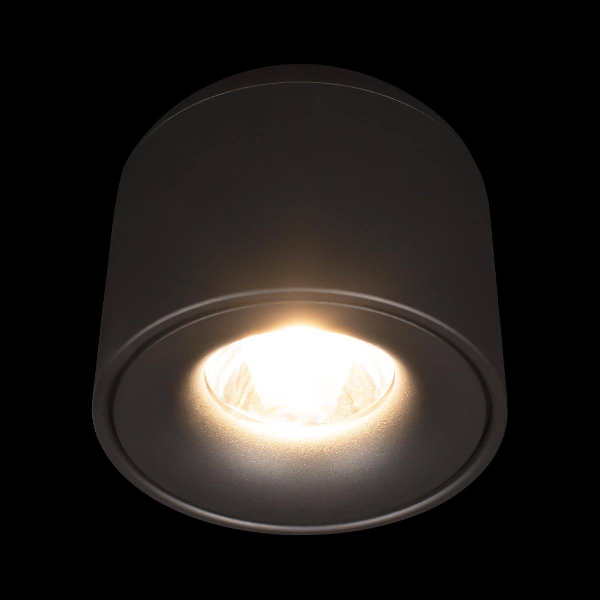 Светильник 9 см, 7W, 3000K, Loft It Tictac 10219 Black 3000K, черный
