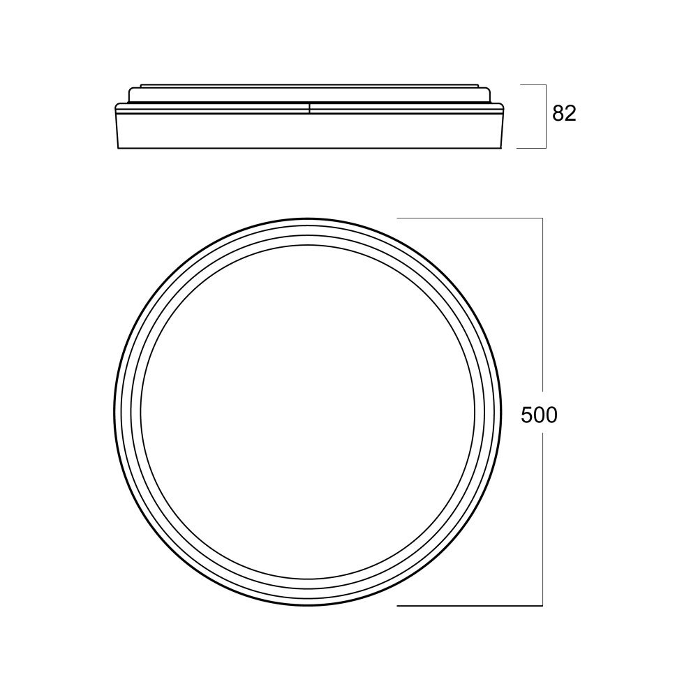 Светильник 50*8,2 см, *LED*55W, 2700-5000K, Mantra Verona MAN9026, белый