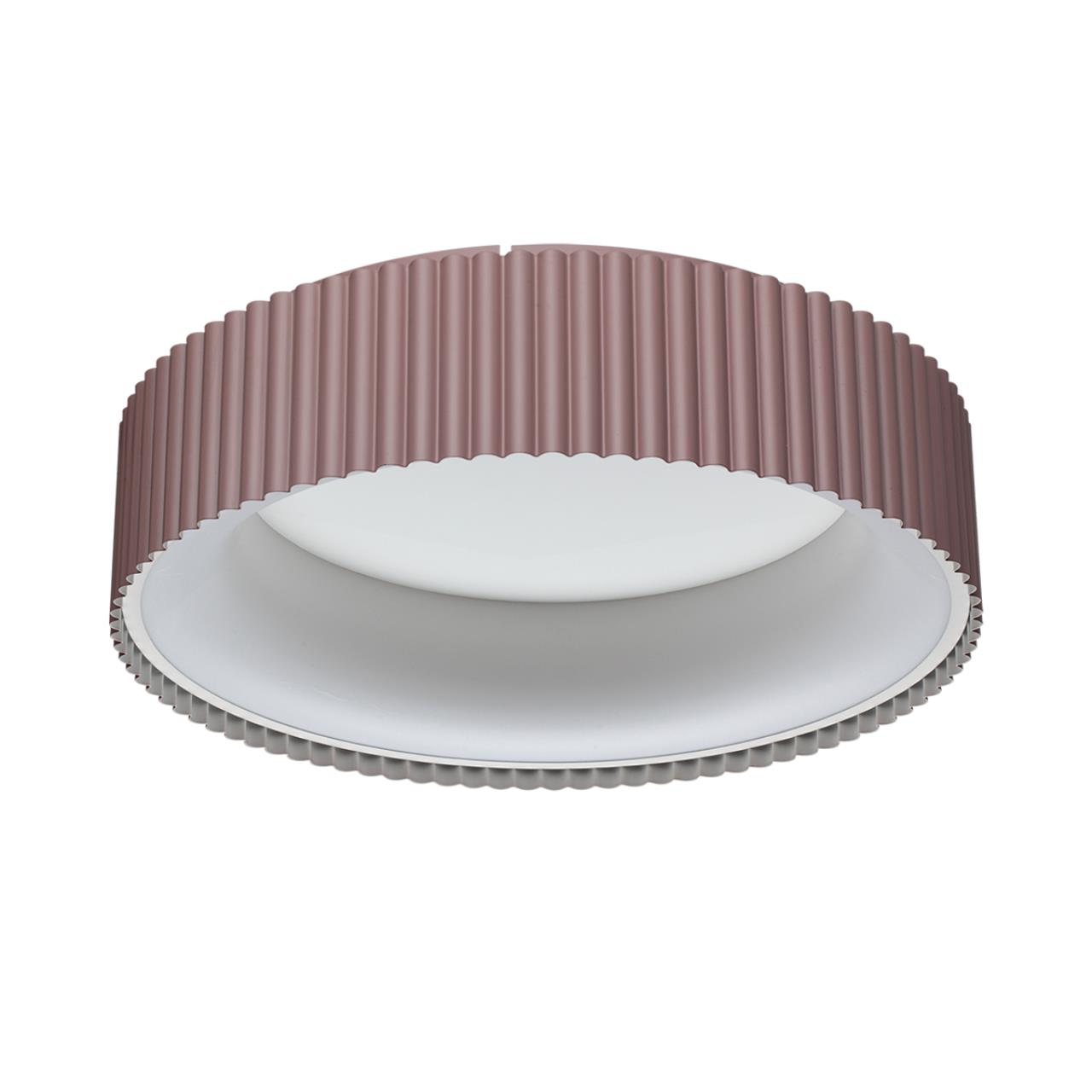 Потолочный светильник *46*13,5 см, LED 1*56W, 3000-4000-6500 К, Sonex Sharmel 7714/56L, белый/мокко