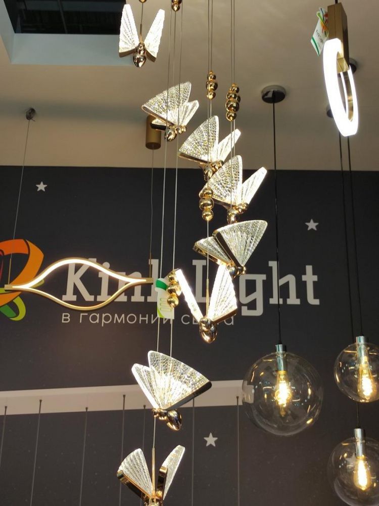 Бра бабочка Kink Light 08444,02, 6W LED, 4000K, хром