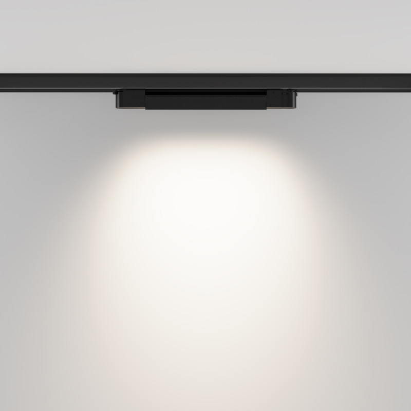 Трековый трехфазный светильник 38 см, 10W, 4000K, Maytoni Basis TR196-3-10W4K-B, черный