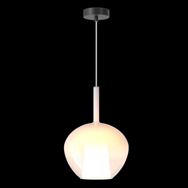 Подвесной светильник 25*25*337 см, 1*E27*60W, Maytoni Duality MOD271PL-01W3, черный