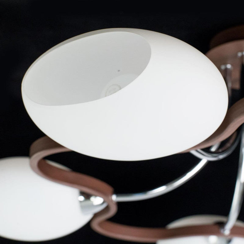 Люстра Citilux CL131151 венге, Е14, 5*60ВТ, 17м2