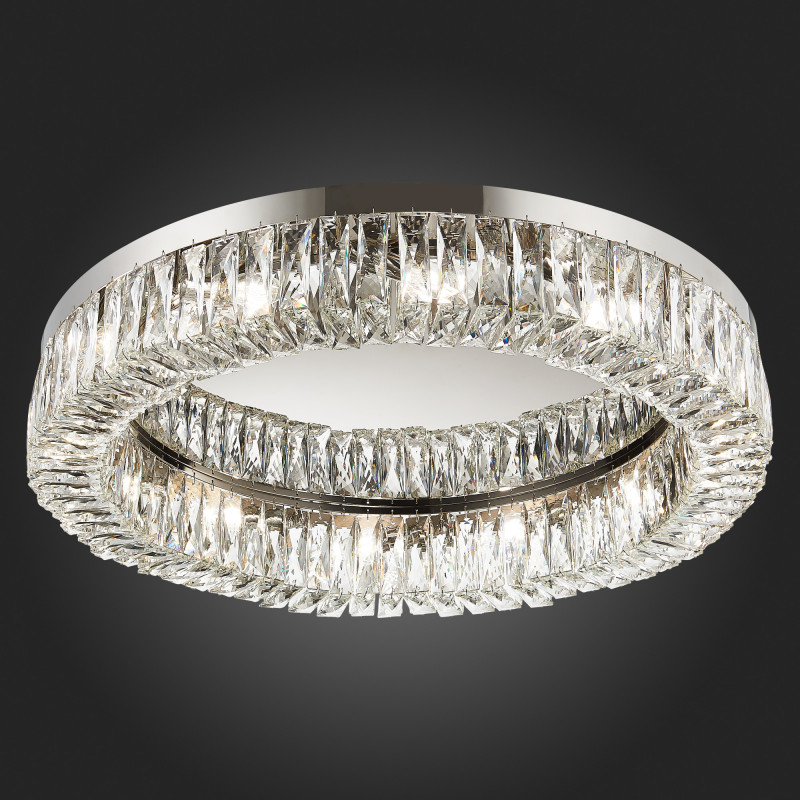 Люстра потолочная 82 см, 480W, ST LUCE Rifrazio SL1226.102.12 Никель