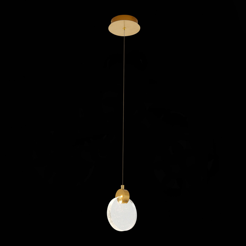 Подвес 13 см, 3W 3000K ST LUCE Montecelio SL6104.203.01 Золотистый