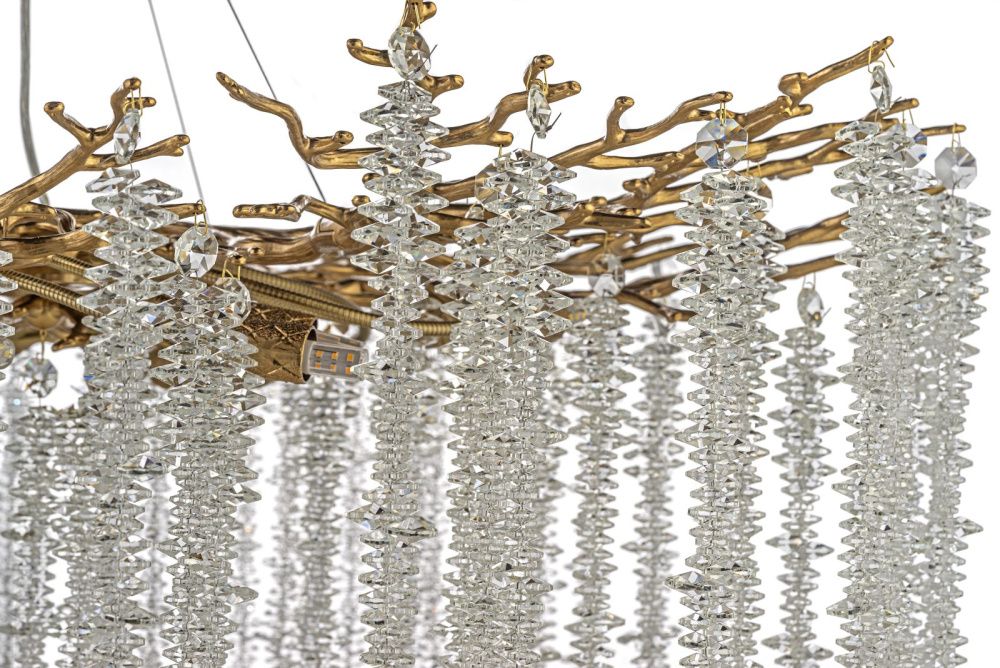 Люстра подвесная *100* см, 14*G9*40W, Dio D`arte Tavenna Antigue Tavenna H 1.5.100.100 A, Антик