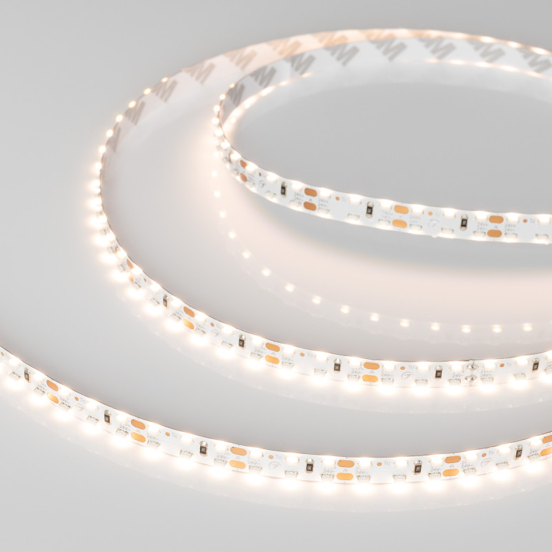 Лента RS 2-5000 24V Warm3000 2x2 8mm (3014, 240 LED/m, LUX) (Arlight, 14.4 Вт/м, IP20) 024466. Цена указана за 5 метров. Продается кратно 5 метрам.