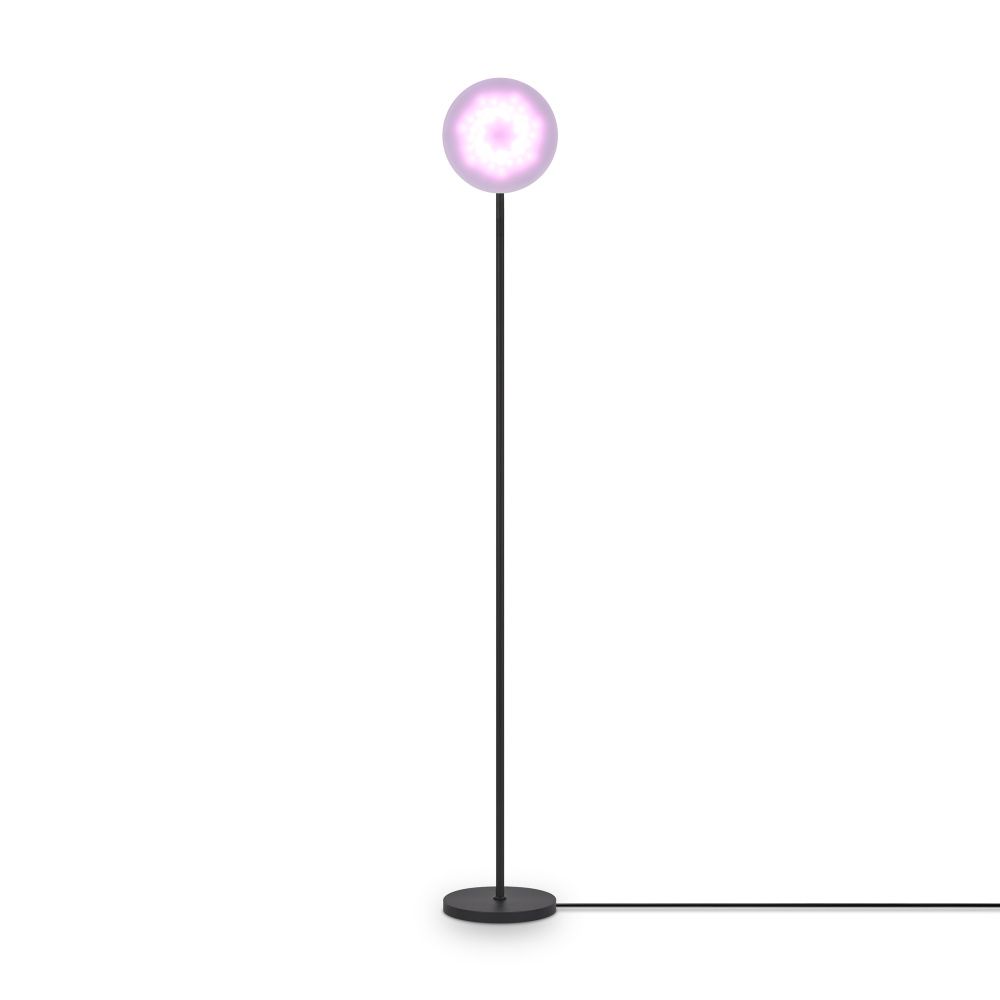Торшер 35*35*160-160 см, *LED*25W, Freya Мирасоль / Mirasol FR6148FL-L36B, Черный